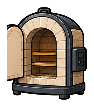 Preview for Plain Kiln Oven Sticker