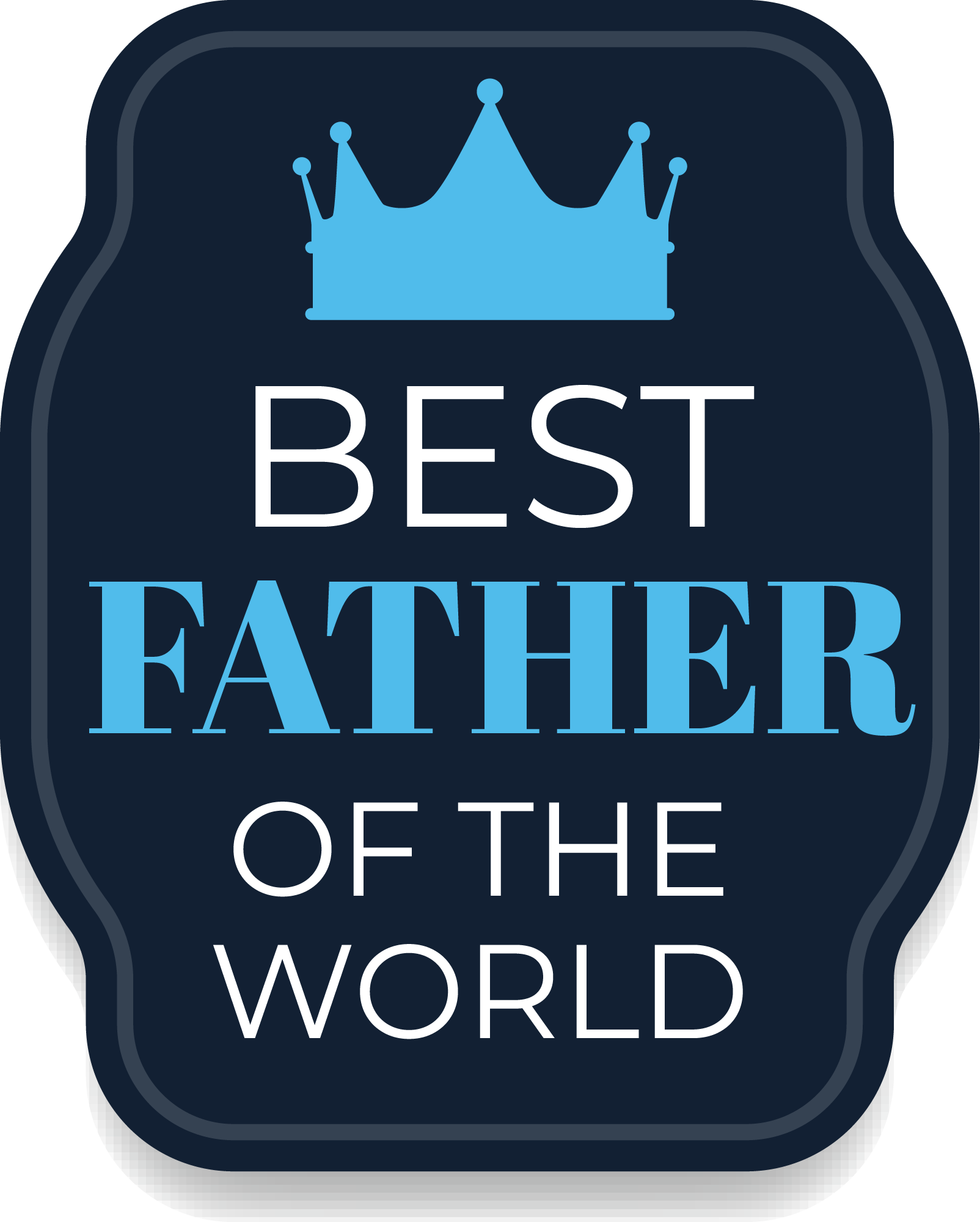 Preview for Best-father-badge-fathers-day-sticker-e2df6