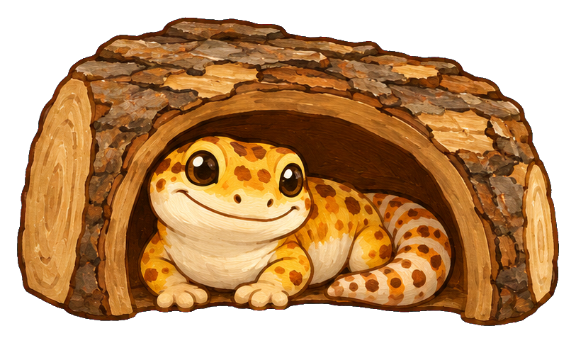 Preview for Gecko Peeking From A Hide