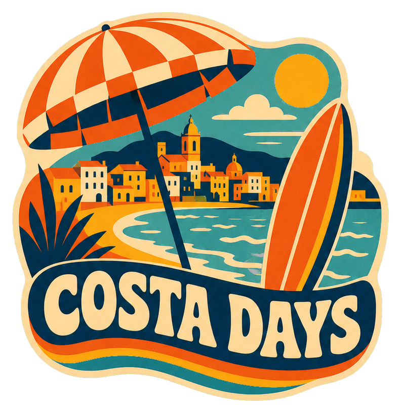 Preview for Costa Days Retro Beach Sticker