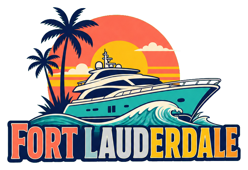 Preview for Fort Lauderdale Yacht Sticker Graphic