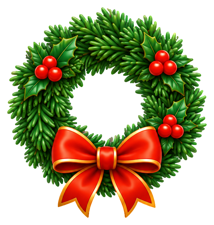 Preview for 3d Christmas Wreath