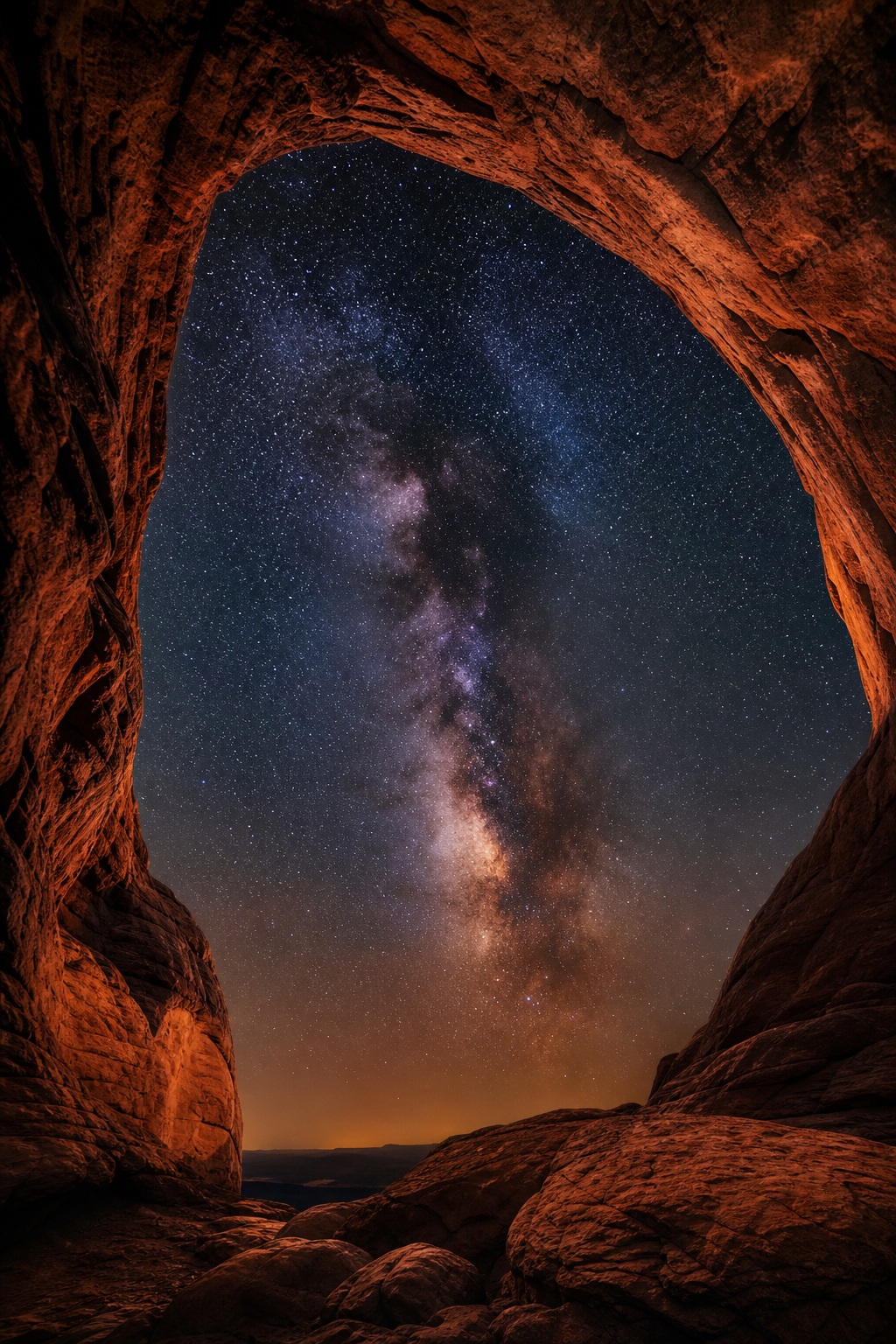 Preview for Milky Way Arch Desert Night Background