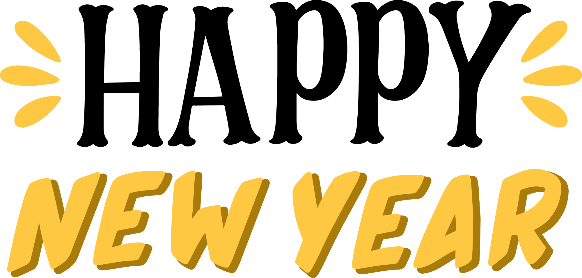 Preview for New-year-celebration-greeting-sticker-d636c