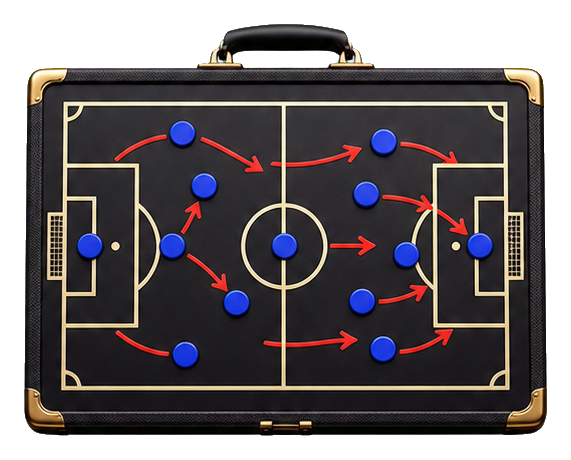 Preview for Blank Soccer Tactics Board Sticker