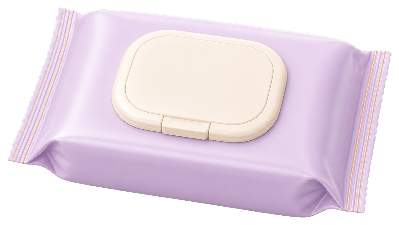 Preview for Baby Wipes Pack Blank Sticker