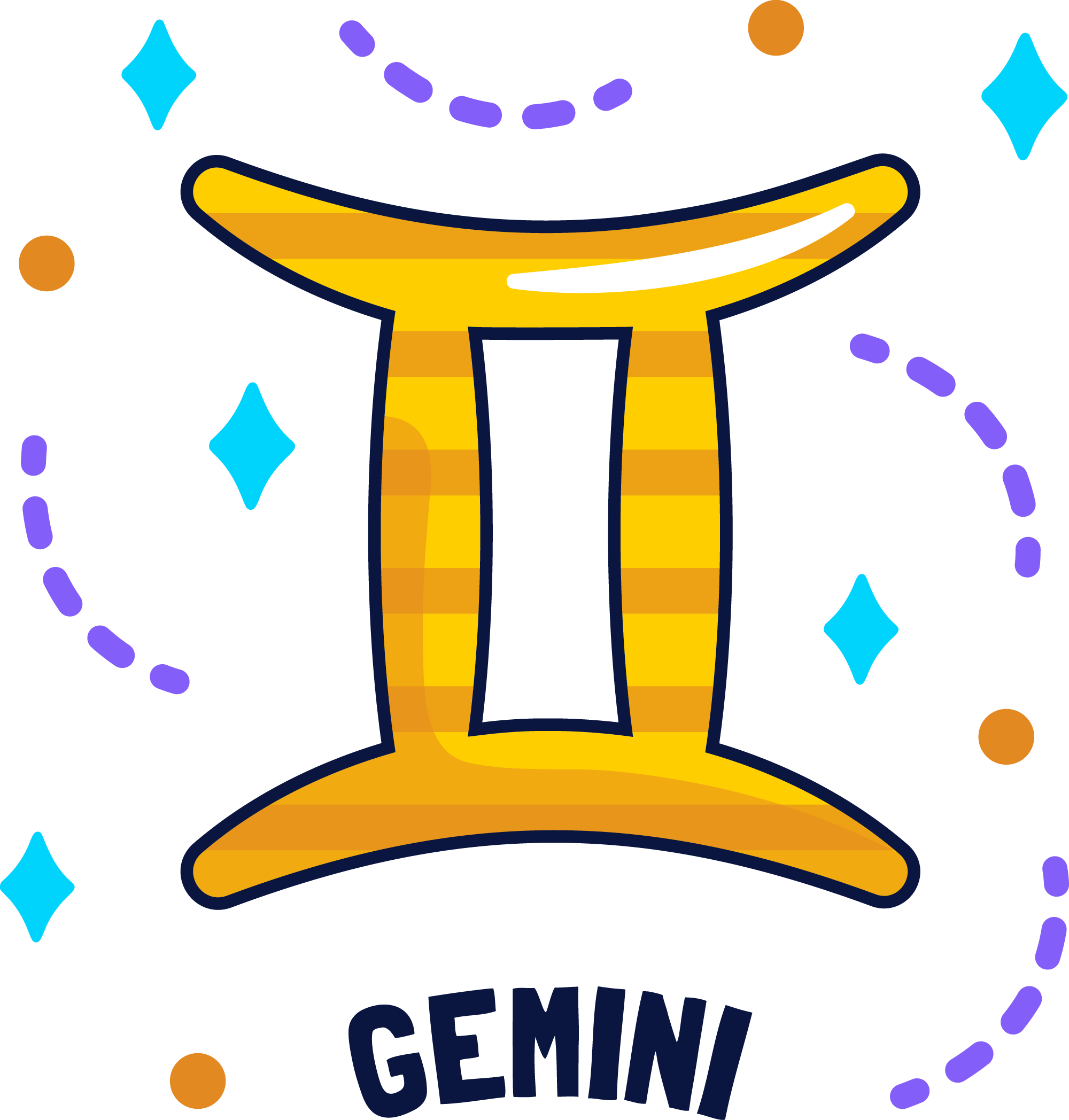 Preview for Gemini-zodiac-sign-symbol-sticker-de7cc