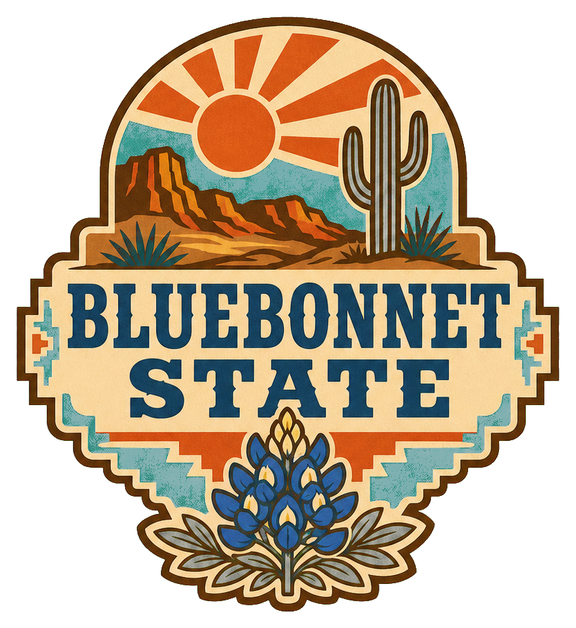 Preview for Bluebonnet State Texas Sticker Graphic