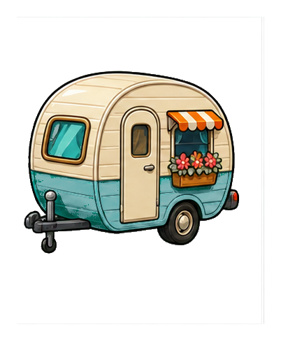 Preview for Camper Trailer Sticker Graphic
