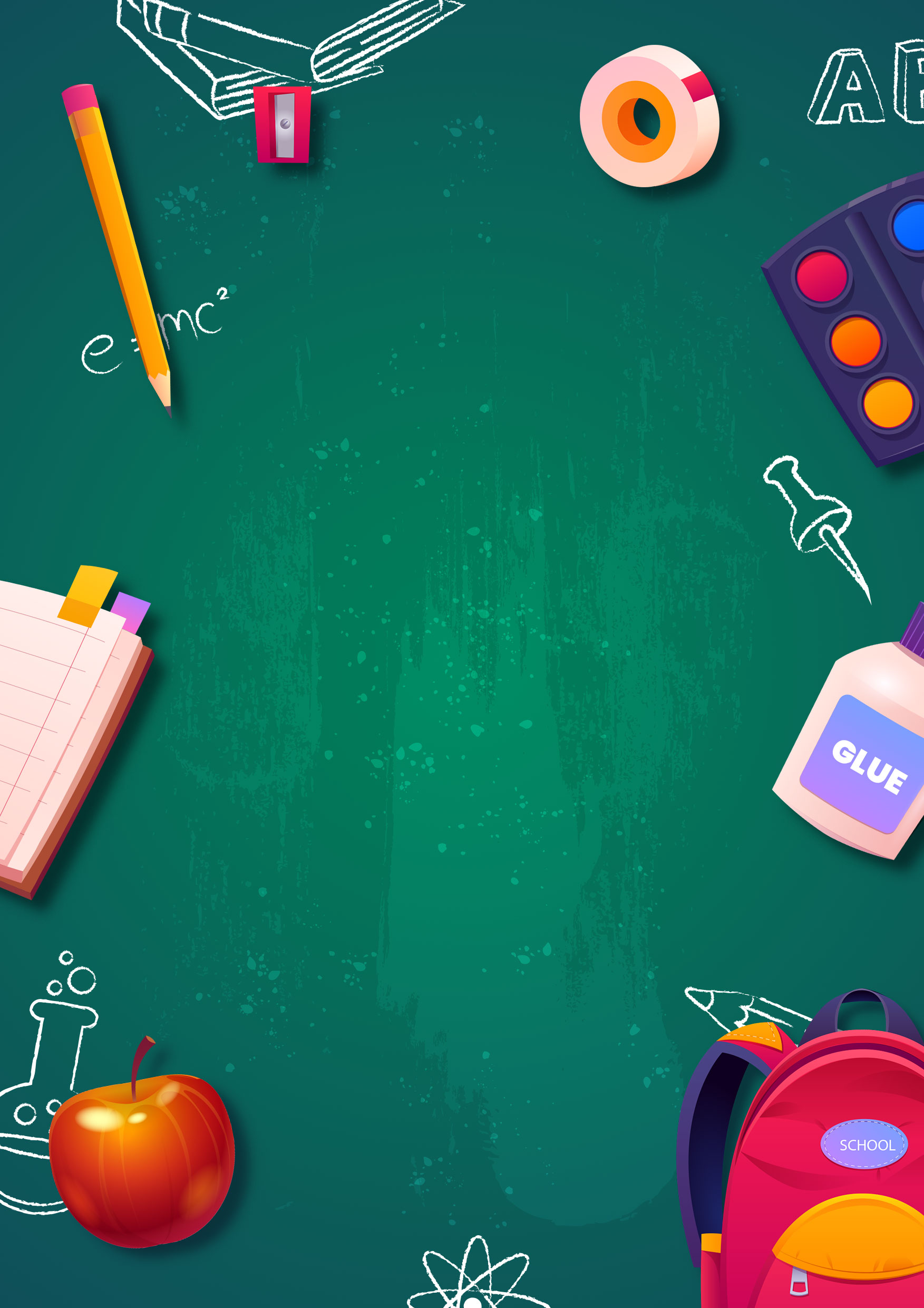 Preview for Back-to-school-essentials-background-b56d7