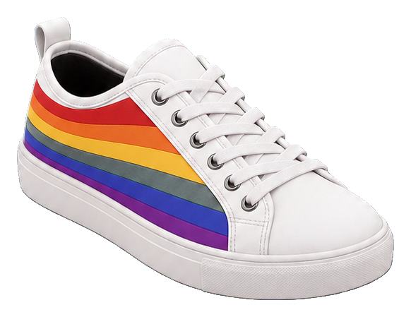 Preview for Rainbow Low Top Sneaker Sticker