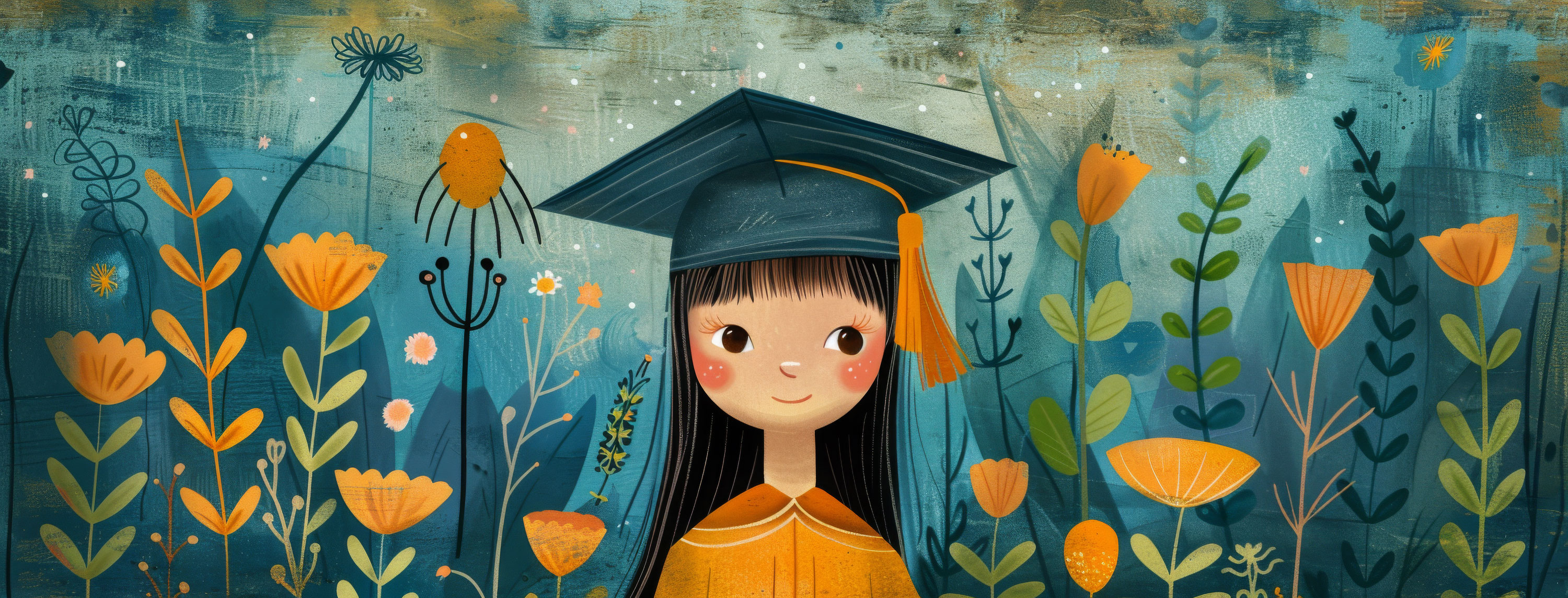 Preview for Graduation-illustration-template-graduation-cover-background-3b1fb