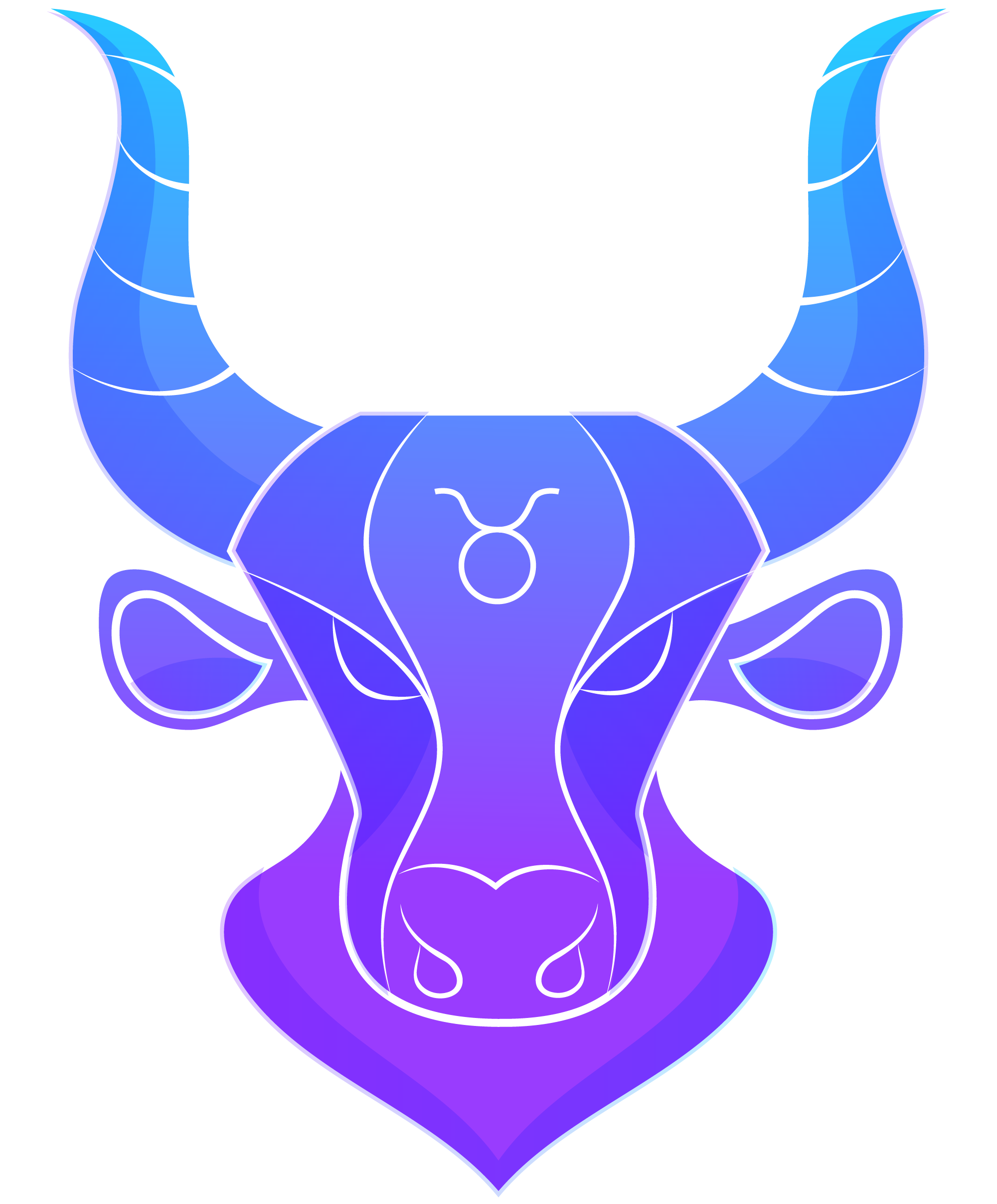 Preview for Taurus-zodiac-sign-symbol-sticker-03307
