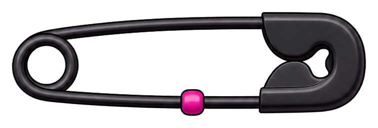 Preview for Pink Safety Pin Sticker