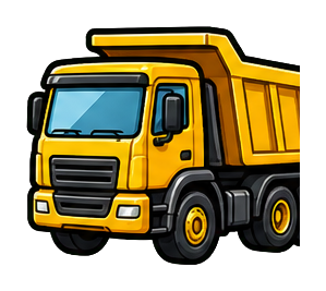 Preview for Dump Truck Sticker Graphic