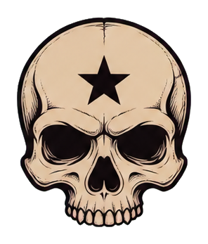 Preview for Skull Star Sticker