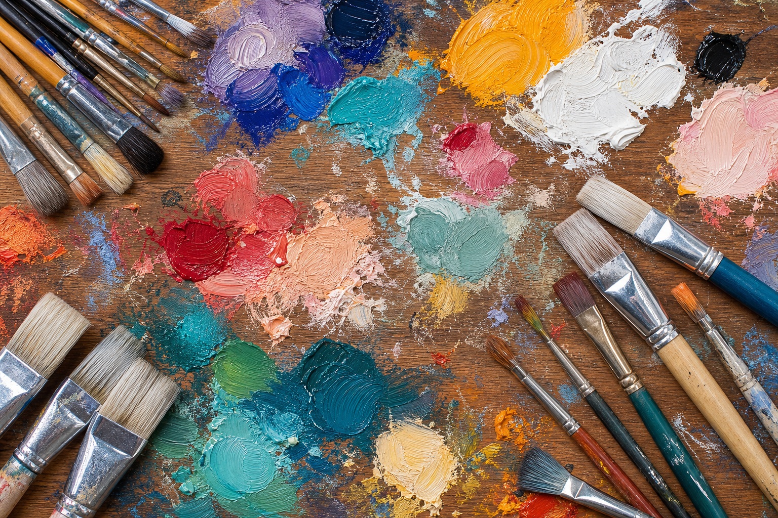 Preview for Paint Brush Bristle Texture Background