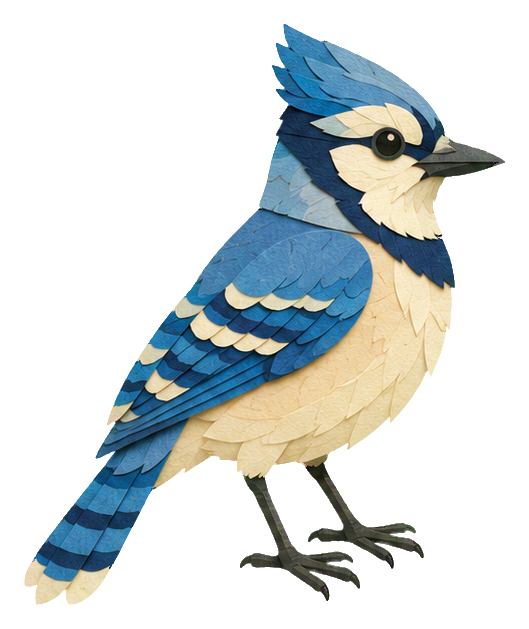 Preview for Papercut Woodland Birds Jay