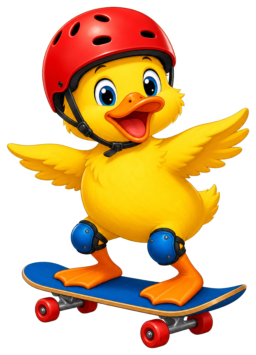 Preview for Skate Duck Sticker