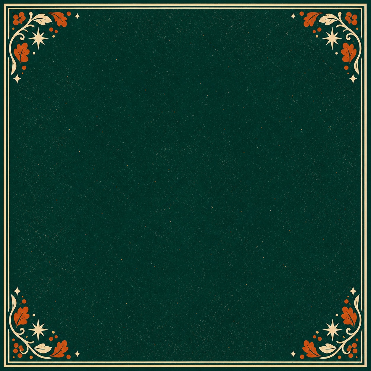Preview for Vintage Halloween Folk Art Square Background