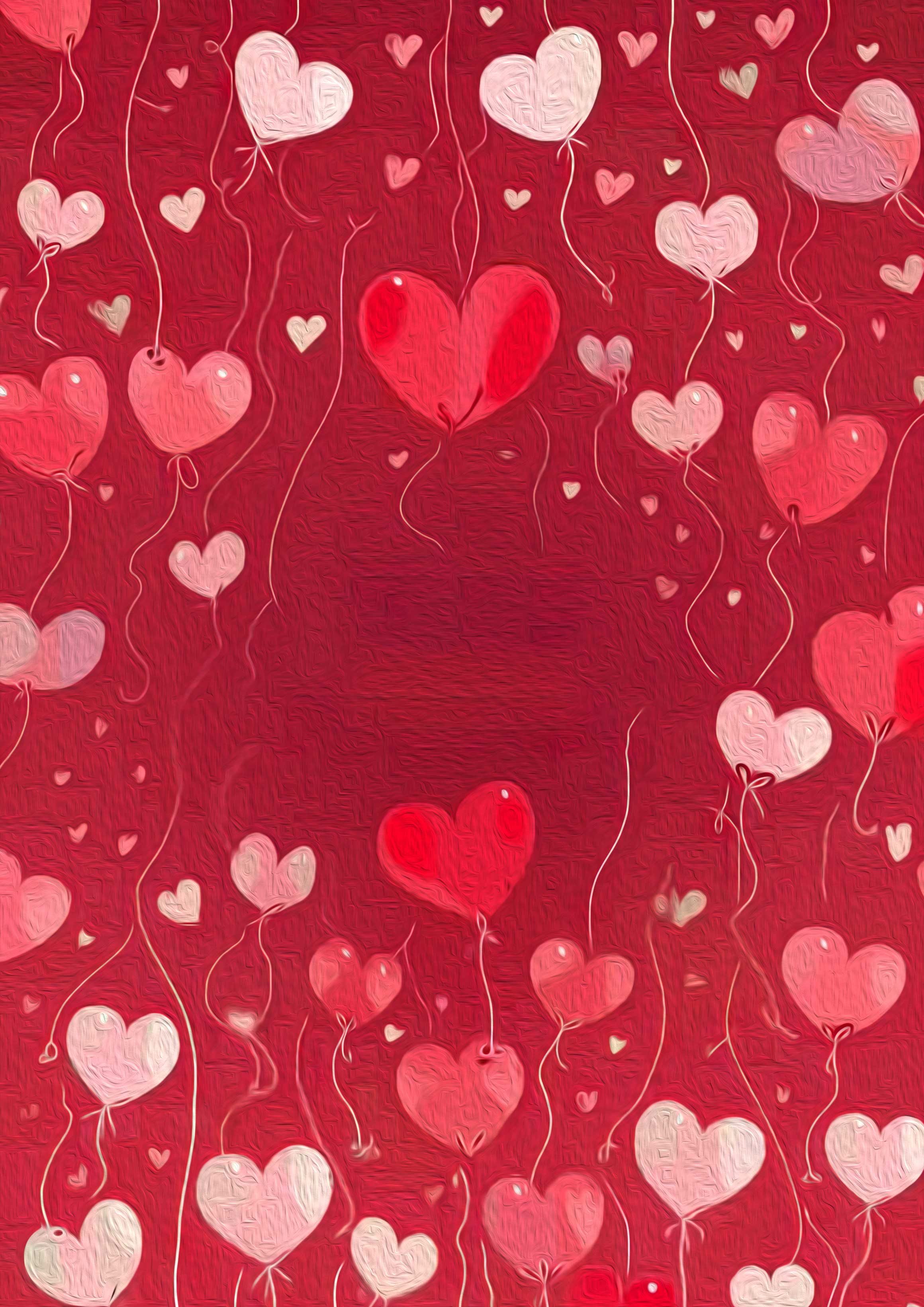 Preview for Valentines-day-heart-balloons-background-love-34876