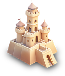 Preview for 3d-castle-illustration-template-islandobjects-sticker-282b1
