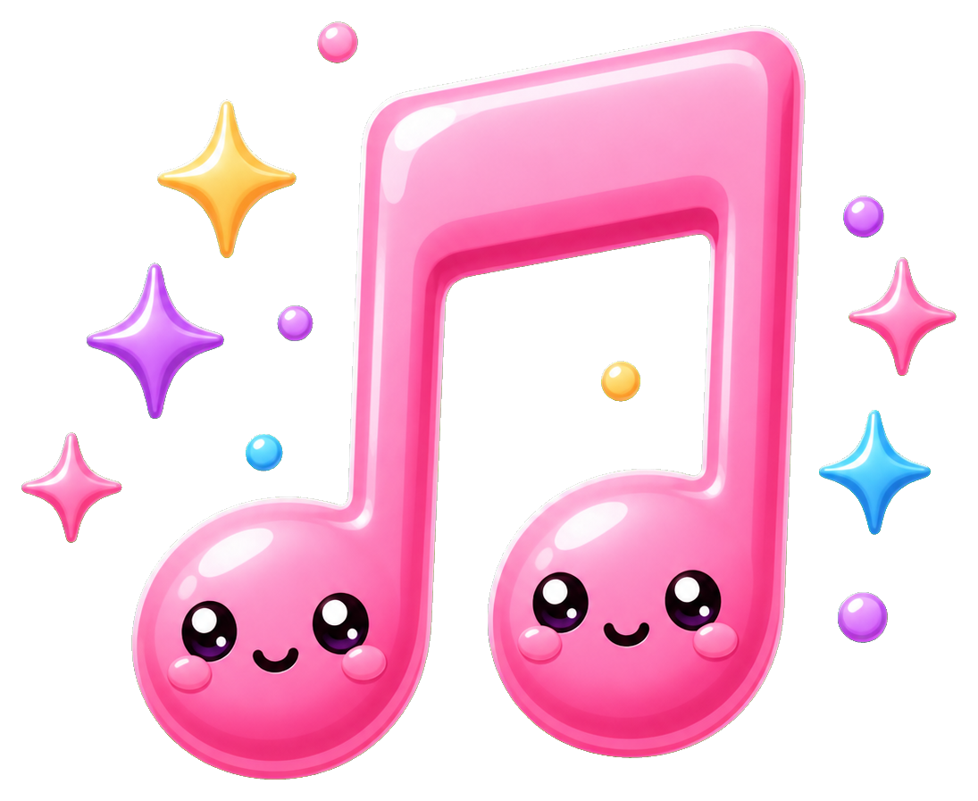 Preview for Note Sparkles Sticker