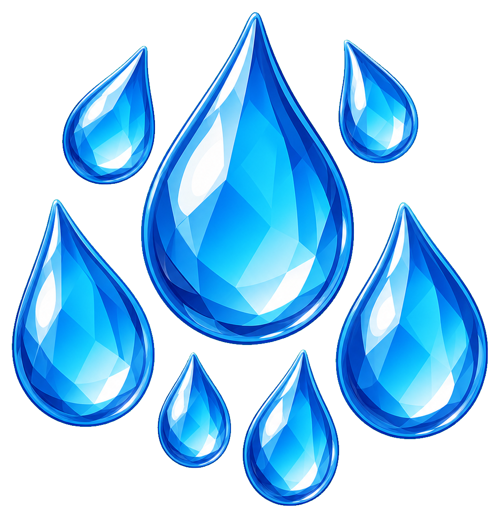 Preview for Crystal Raindrops Sticker