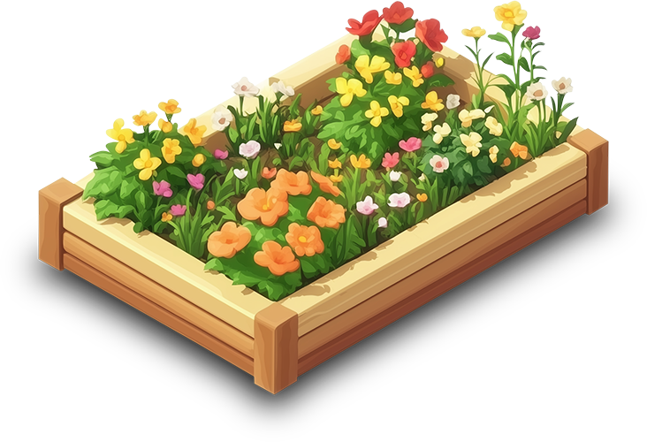 Preview for Raised-garden-bed-design-flora-sticker-ebe83