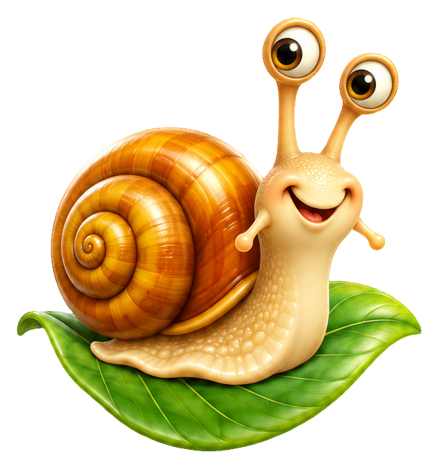 Preview for 3d Garden Animals Leaf Snail