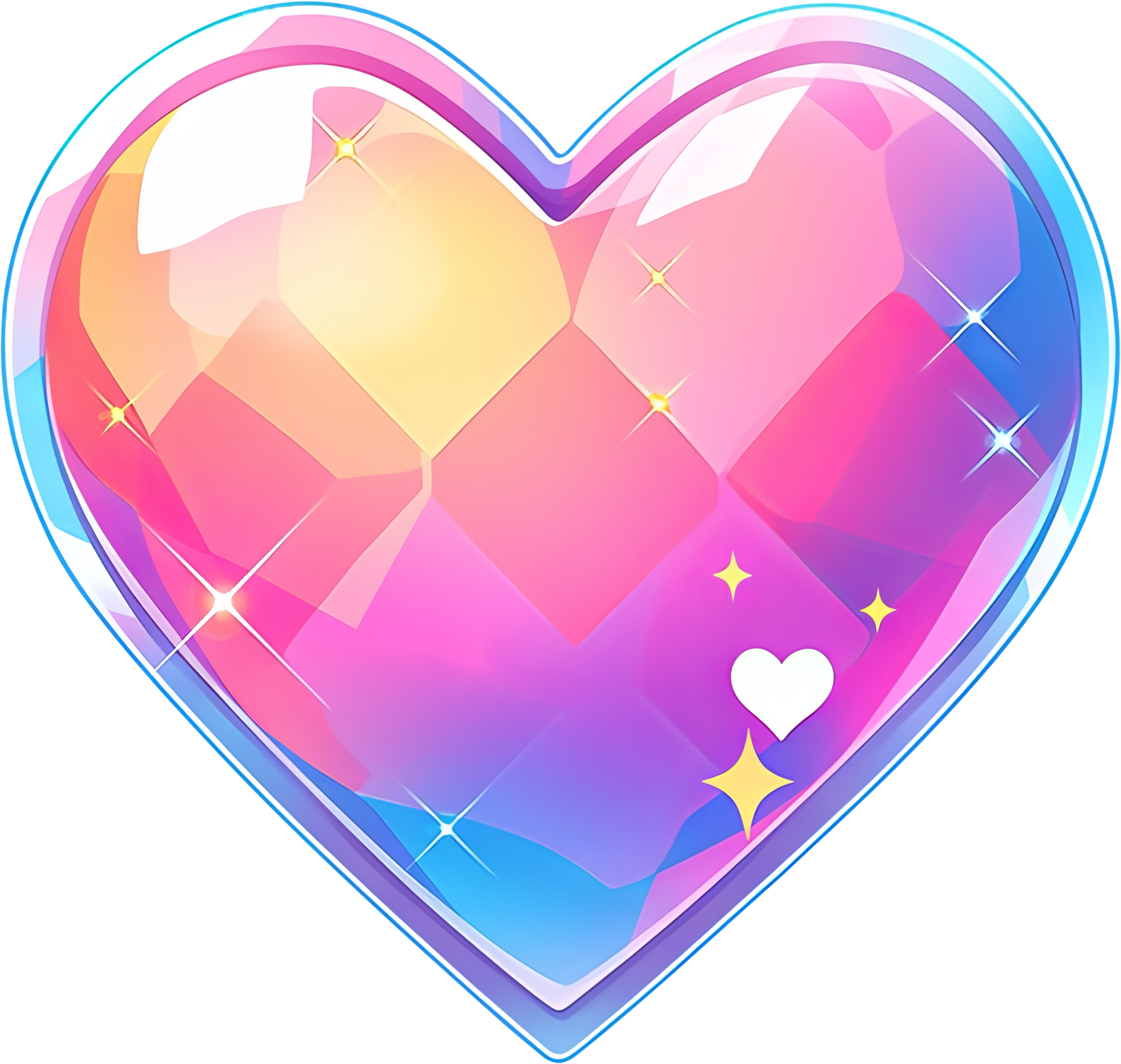 Preview for Colorful-heart-icon-design-classic-hearts-sticker-37646