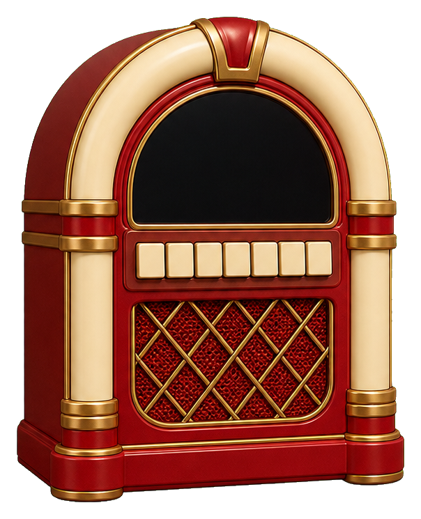 Preview for Retro Cherry Jukebox Sticker