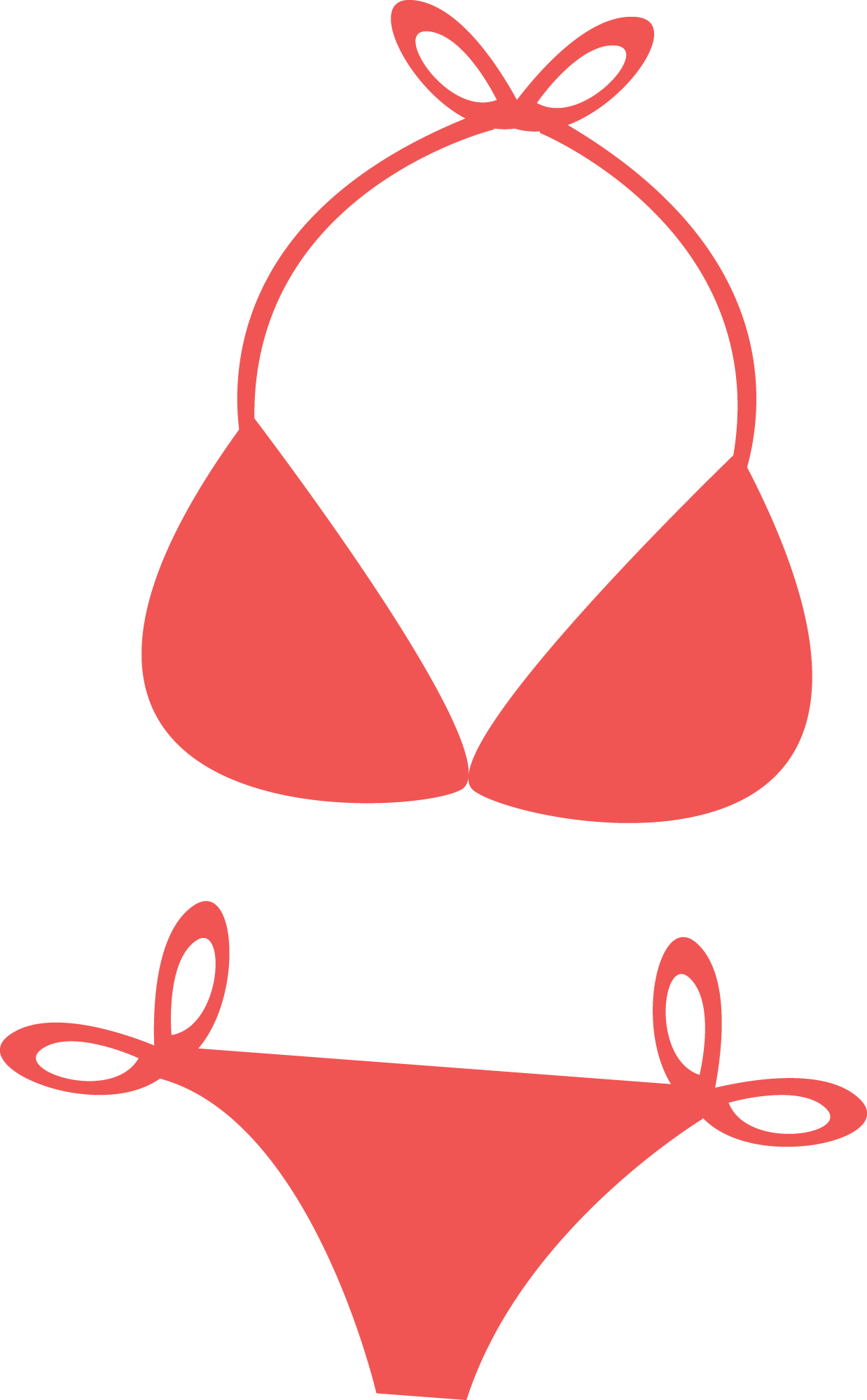 Preview for Coral-bikini-set-summer-sticker-17541