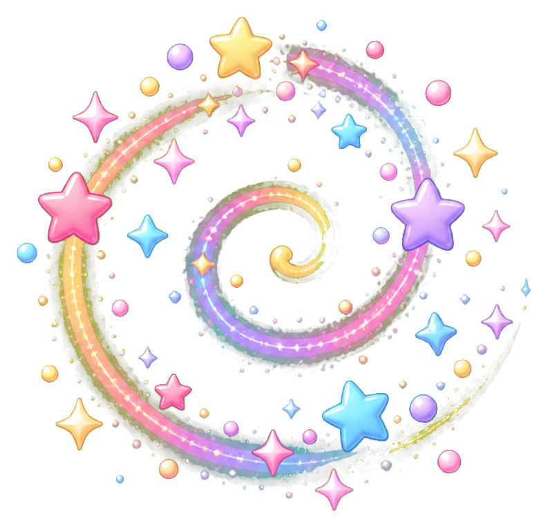 Preview for Glitter Swirl Sticker