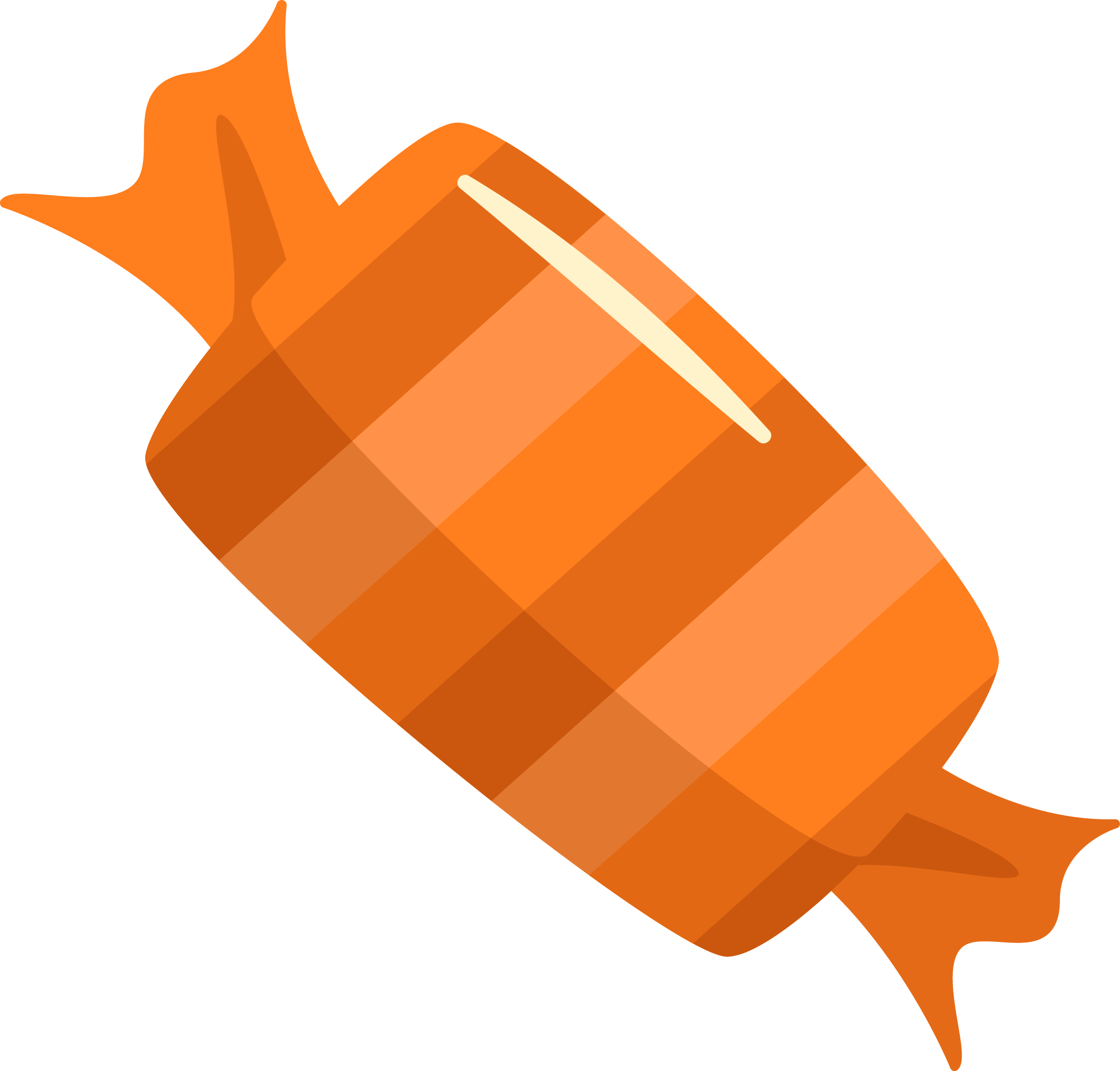 Preview for Orange-bomb-icon-design-halloween-candy-sticker-489b9