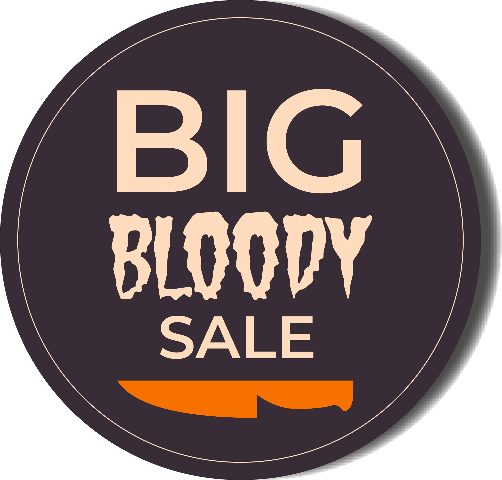 Preview for Big-bloody-sale-halloween-sale-sticker-c745e