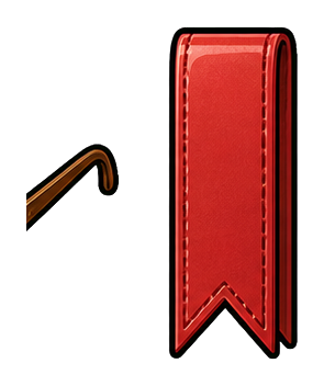 Preview for Bookmark Ribbon Sticker