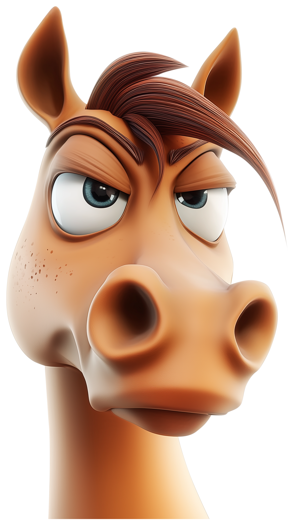 Preview for Horse Emoji Sticker Graphic