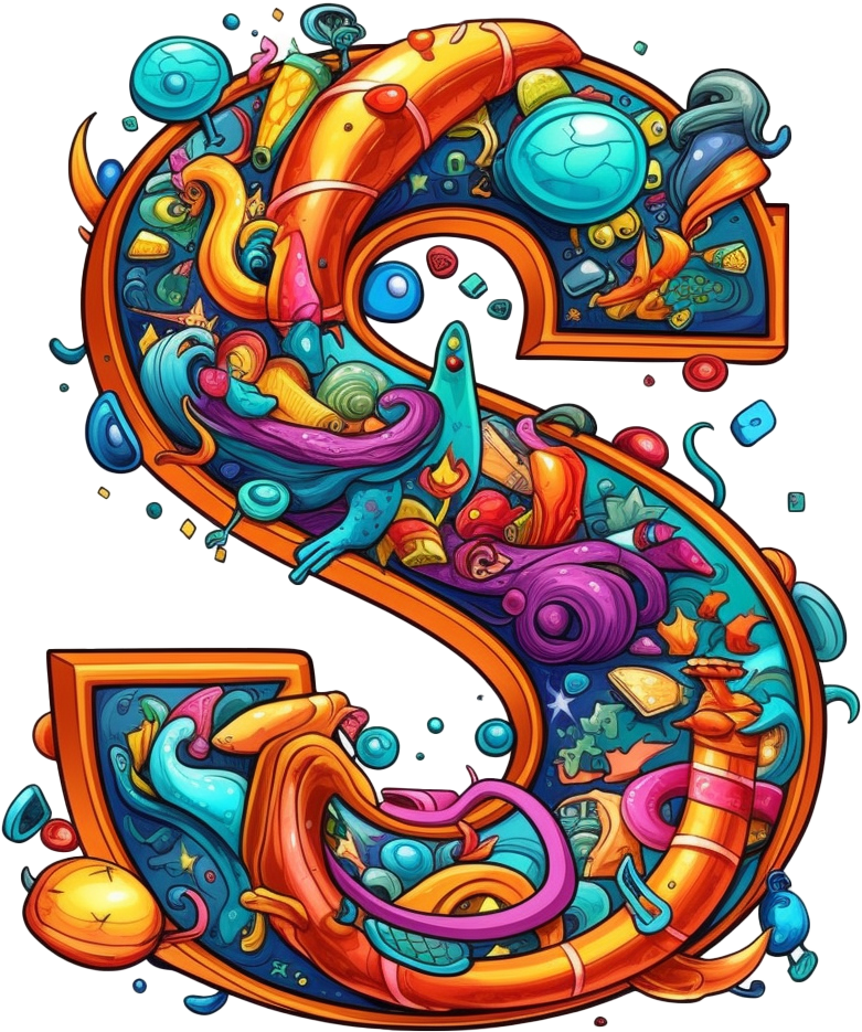 Preview for Colorful-number-5-illustration-silly-letters-sticker-b74dc