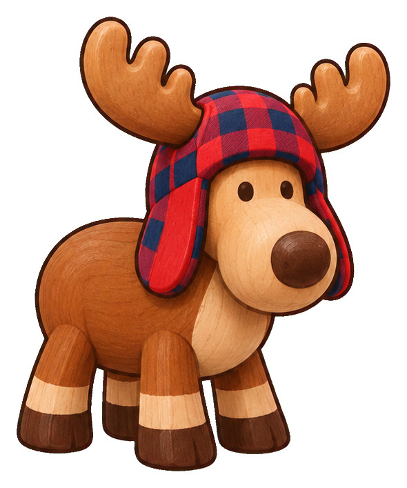 Preview for Moose In A Plaid Hat