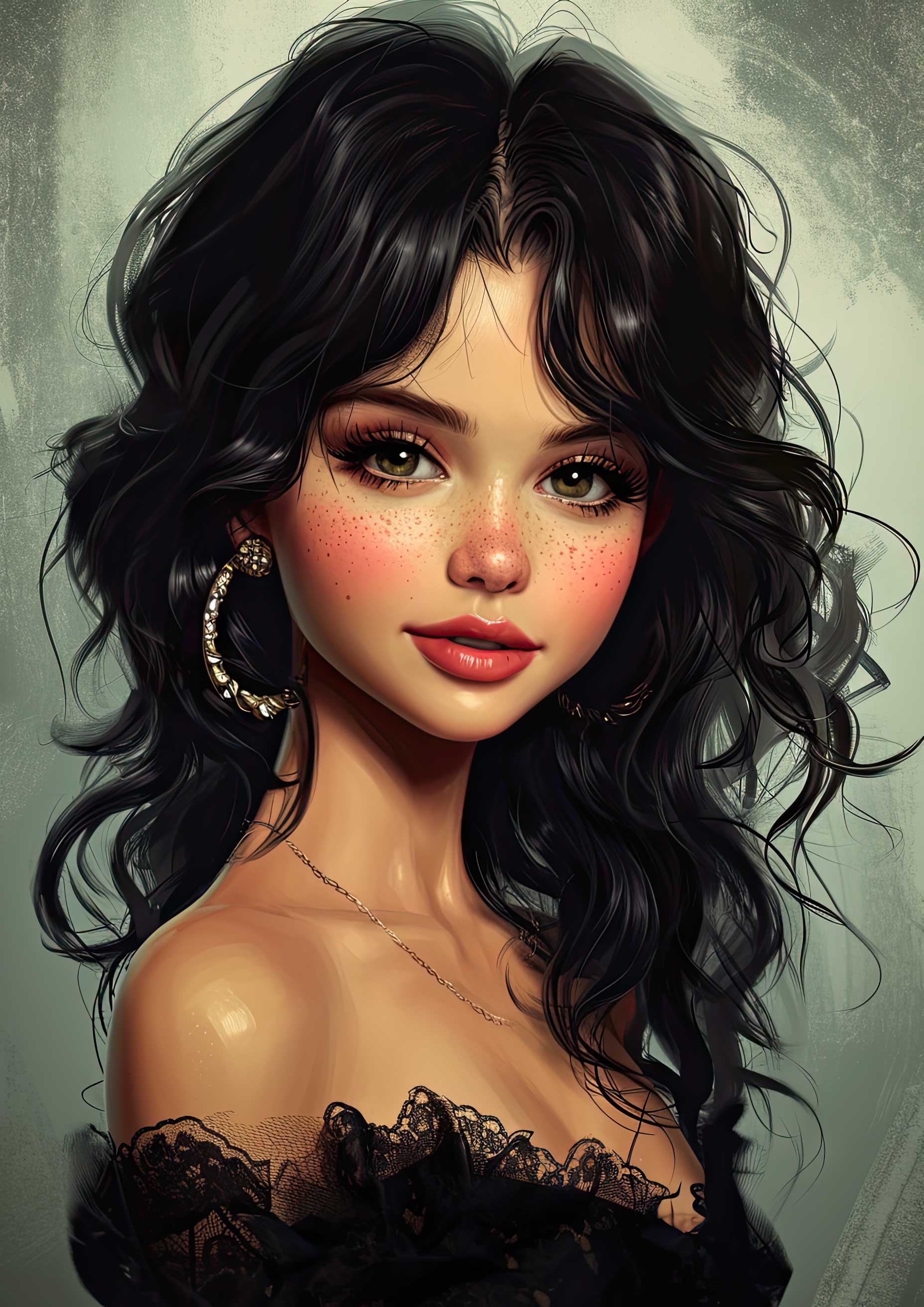 Preview for Elegant-woman-portrait-celebrities-background-126a8