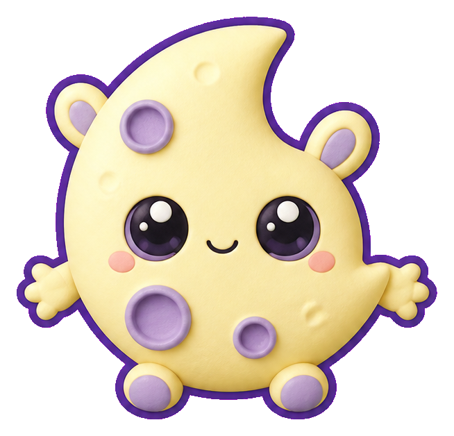 Preview for Cream Craterling Alien Sticker