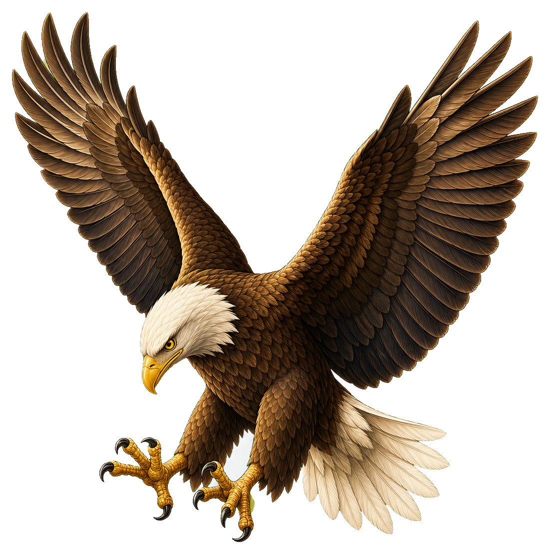 Preview for Eagle Landing Pose Sticker