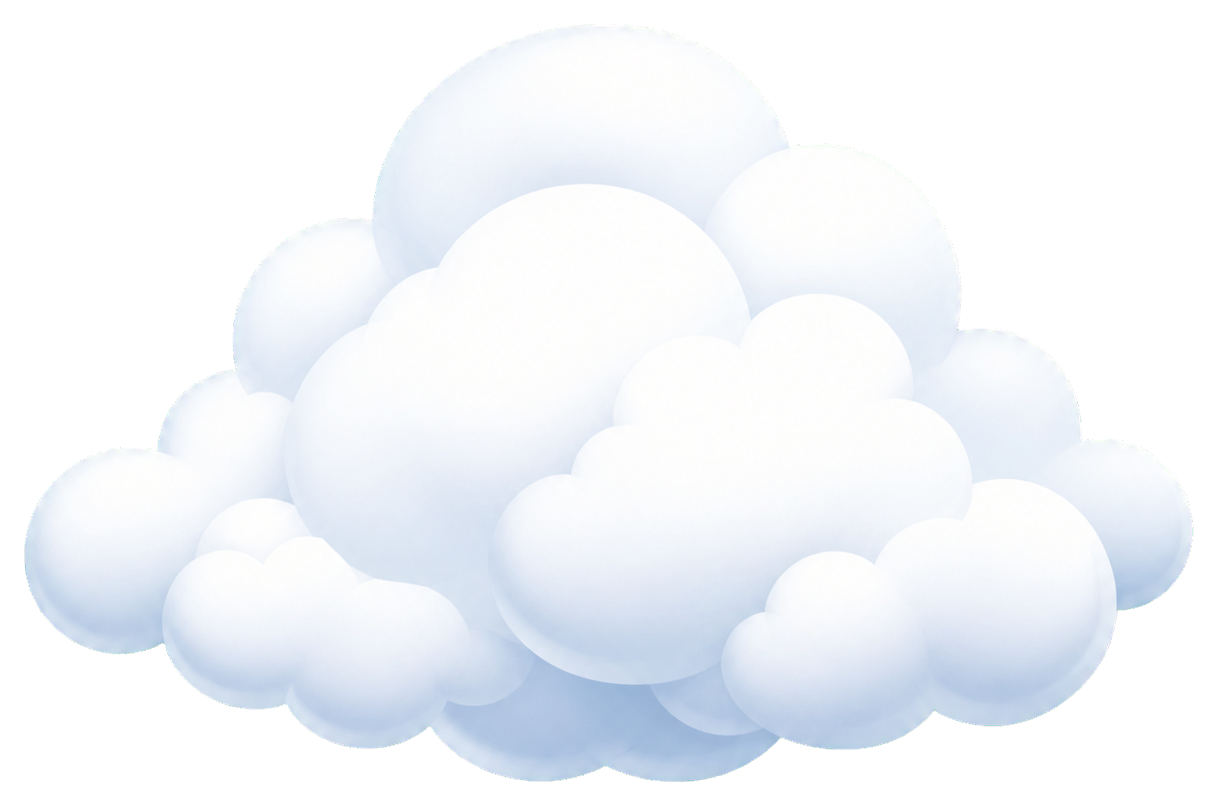 Preview for Fluffy Cumulus Cloud Sticker