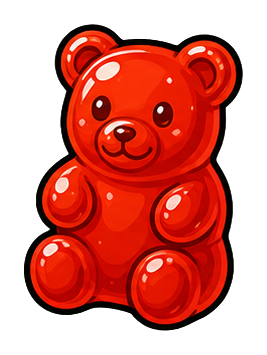 Preview for Gummy Bear Sticker