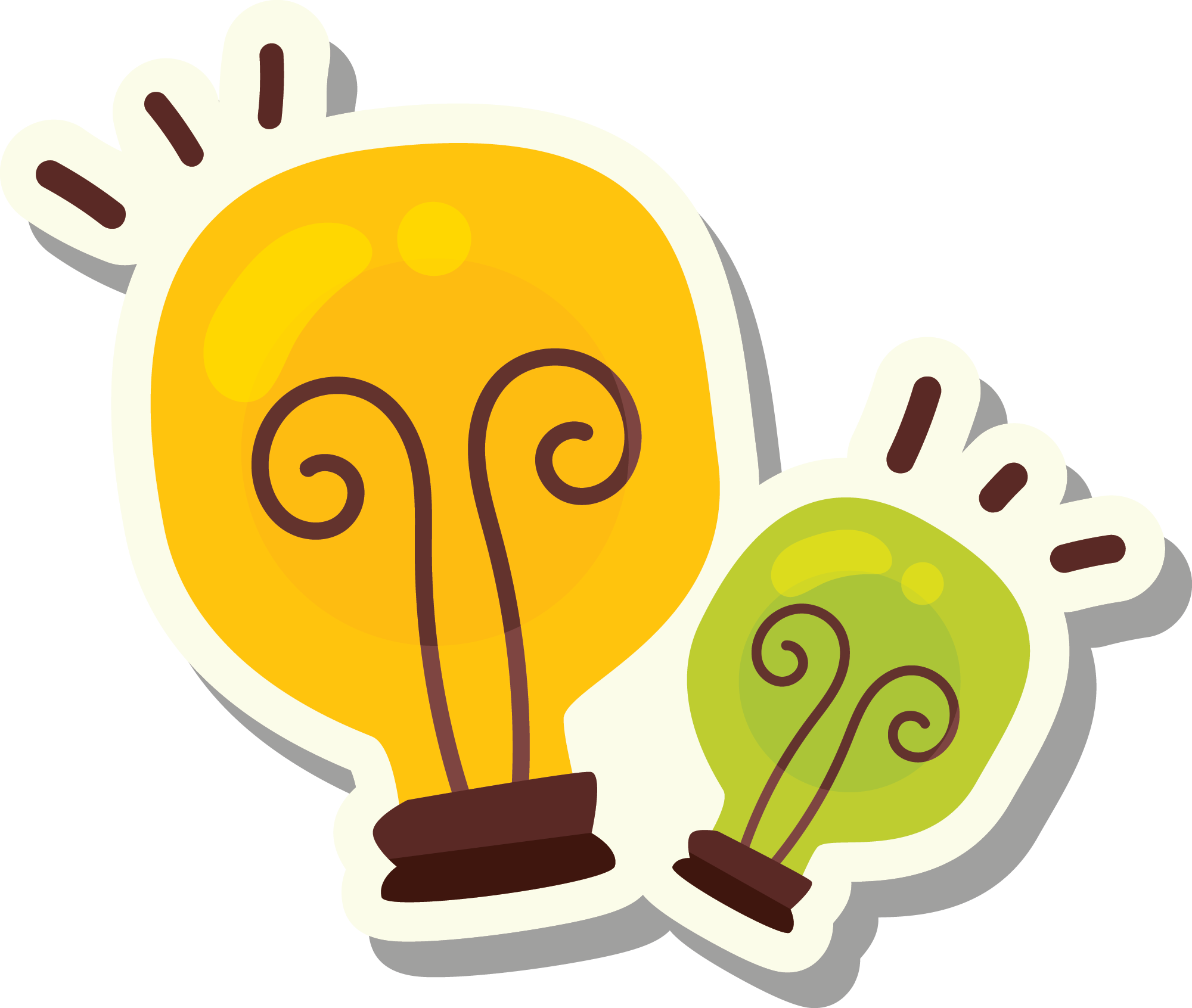 Preview for Creative-ideas-illustration-back-to-sticker-da5b1