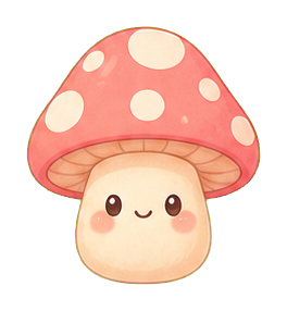 Preview for Red Mushroom Sticker Graphic