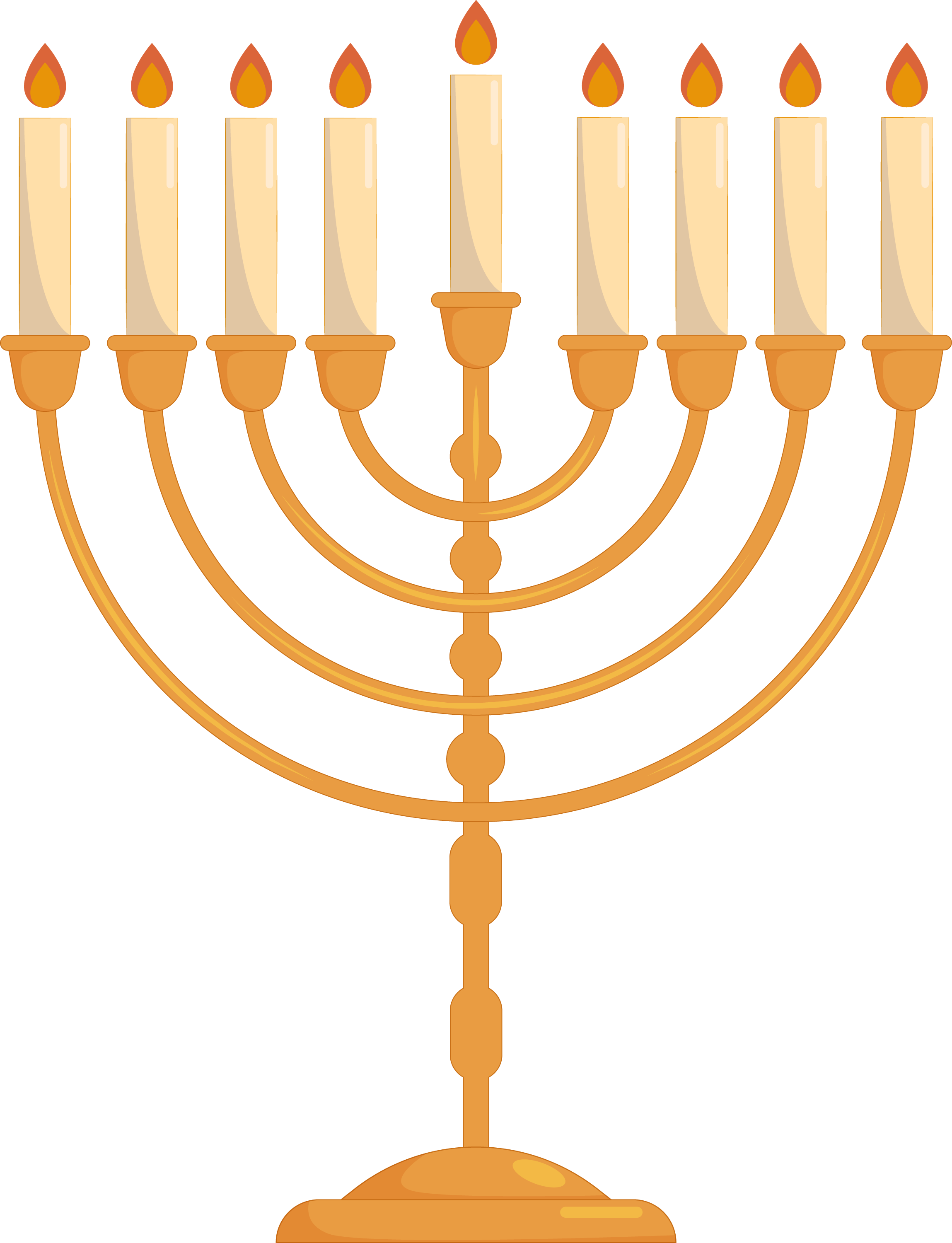 Preview for Hanukkah-menorah-illustration-sticker-8234e
