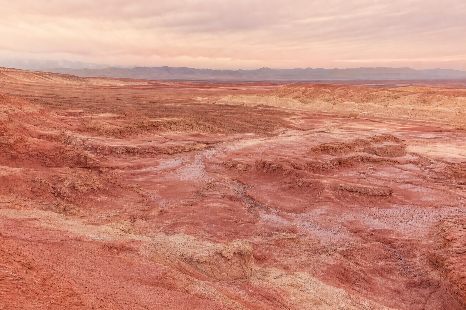Preview for Desert Clay Landscape Background