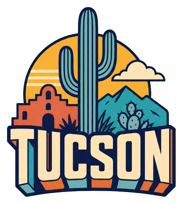 Preview for Tucson Saguaro Retro Sticker Graphic